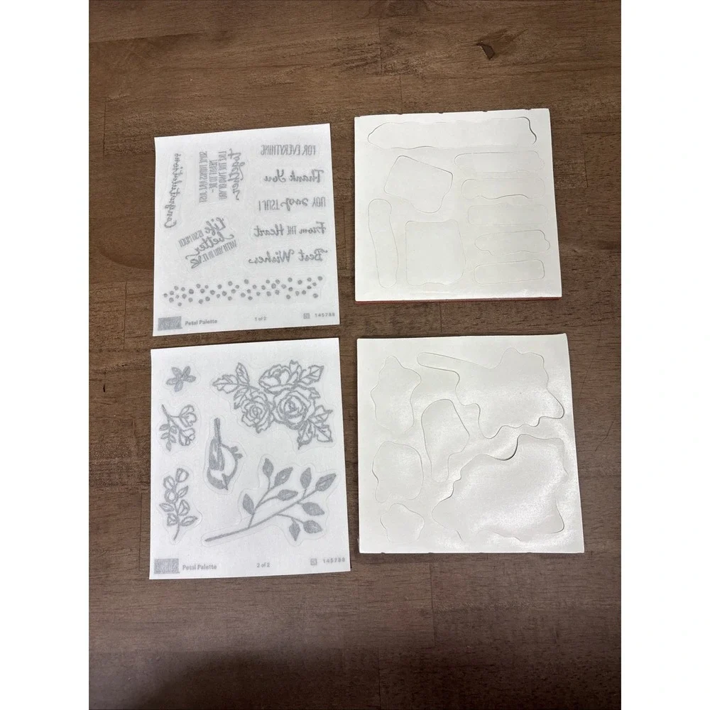 Stampin' Up! Petal Palette Stamp Set & Petals & More Dies